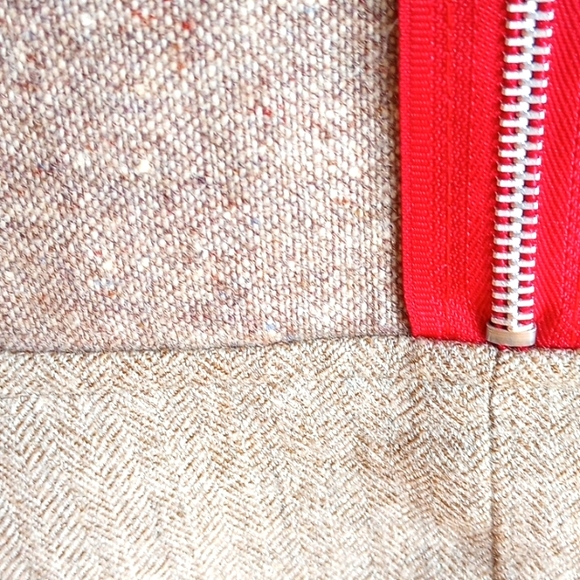 REDUCED!Grunge Revival-Handmade Reimagined UR Ladies Jumper Sz S Color:Tan/Black - Picture 9 of 11